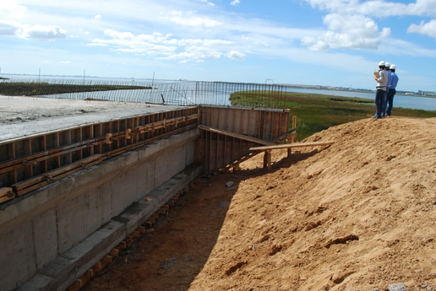 Monitoramento da água - Lote 3 - Km 14 + 600