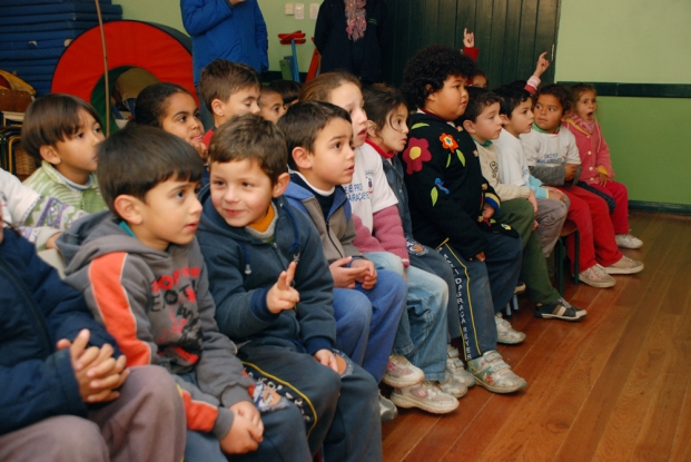 Os alunos de Educação Infantil dialogam sobre as questões ambientais  - 06 junho 2012