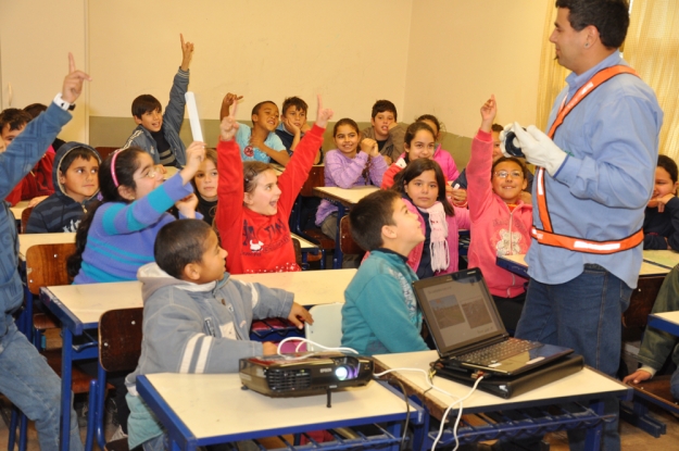 Participação dos estudantes na palestra realizada pela Equipe Educomunicação - 10 Julho de 2012