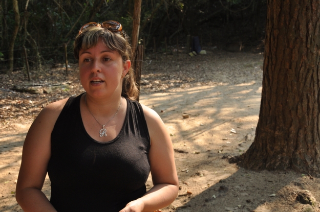 A moradora Roberta Silva comenta sobre a importância da preservação ambiental na orla da lagoa - 24 de Agosto 2012