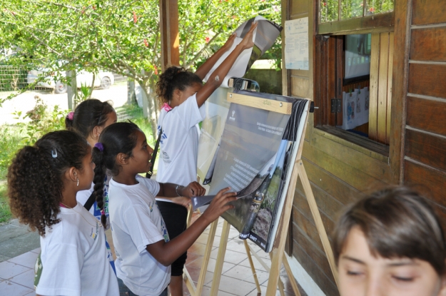 Atividade de Educação Ambiental com a Patrulha Mirim no Cassino - 07 de fevereiro de 2013