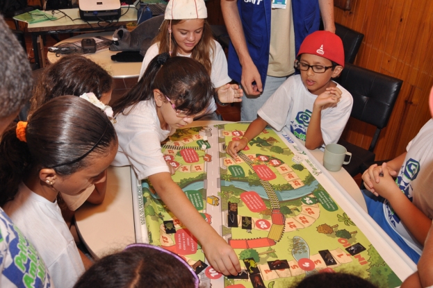 Atividade de Educação Ambiental com a Patrulha Mirim no Cassino - 08 de fevereiro de 2013