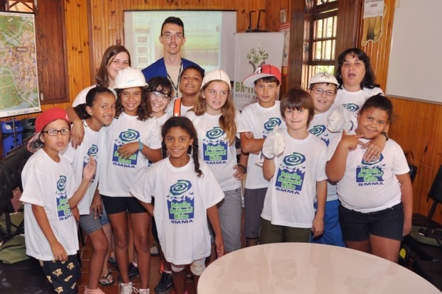 Atividade de Educação Ambiental com a Patrulha Mirim no Cassino - 08 de fevereiro de 2013