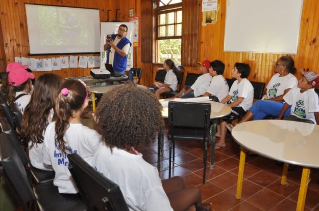 Atividade de Educação Ambiental com a Patrulha Mirim no Cassino - 08 de fevereiro de 2013