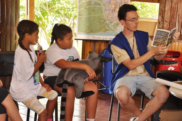 Atividade de Educação Ambiental com a Patrulha Mirim no Cassino - 08 de fevereiro de 2013