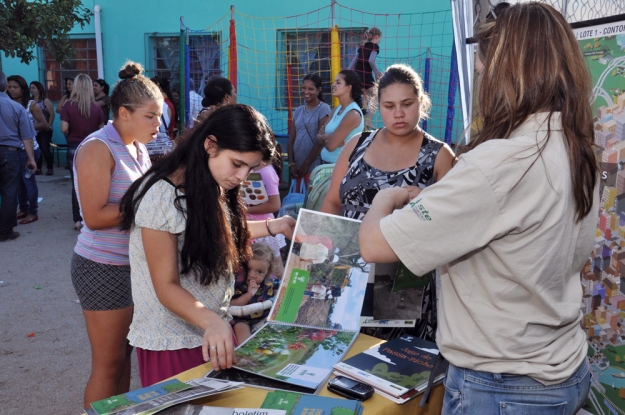 Equipe da Gestão Ambiental da BR-116/392 no aniversário da E.M.E.F. Daura Pinto.