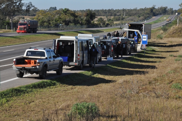 Gestão Ambiental da BR-116/392 acompanhou os trabalhos assessorando a equipe de filmagem em Pelotas e no Rio Grande.