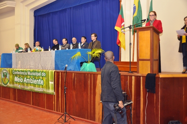 Abertura da 1ª Conferência Municipal do Meio Ambiente 