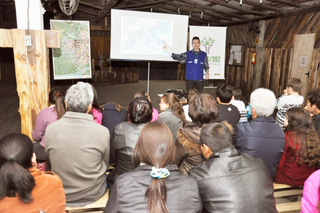 Atividade da Educação Ambiental no CTG Raízes do Sul