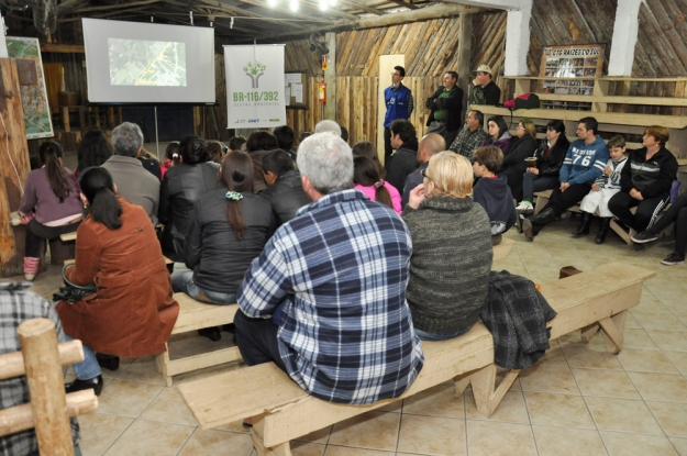 Atividade da Educação Ambiental no CTG Raízes do Sul