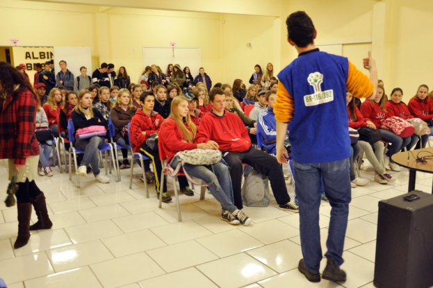 Atividade da Educação Ambiental na E.E.E.M. Arroio do Padre