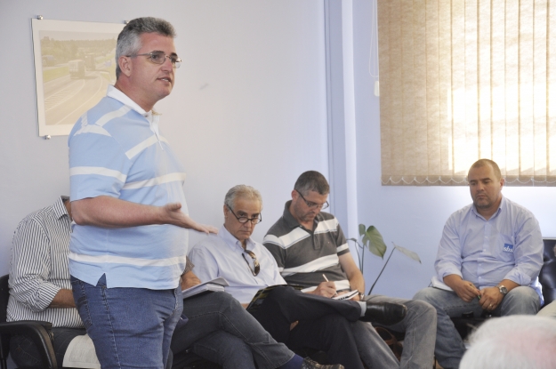 Roger Pêgas esteve reunido com engenheiros do DNIT,  representantes das construtoras, empresas projetistas e com a empresa responsável pela Gestão Ambiental dos empreendimentos (STE S.A.).