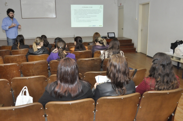 Os Programas Ambientais da Gestão Ambiental da BR-116/392 foram apresentados aos colaboradores do Senac.