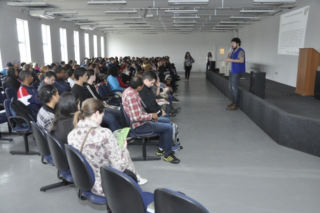 Palestras para os estudantes do Programa Nacional de Acesso ao Ensino Técnico e Emprego (Pronatec), na Anhanguera.