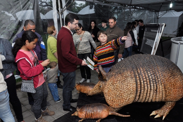 Estande da Gestão Ambiental na 42ª Feira do Livro de Pelotas - 02 de novembro de 2014.