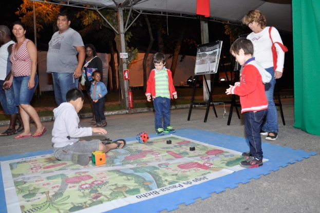 Estande da Gestão Ambiental na 42ª Feira do Livro da FURG - Rio Grande _ 29 de janeiro de 2015.