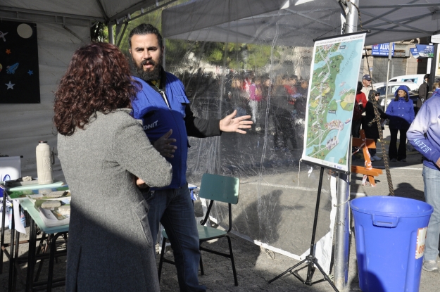Equipe da Gestão Ambiental da BR-116/392 na atividade da Rua Verde. 15 de junho de 2015